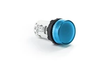 MB Serisi Plastik LED'li 110V AC Mavi 22 mm Sinyal